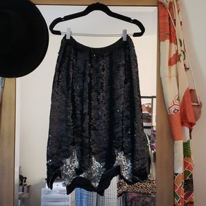 Vintage Sequin Skirt